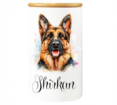 XL Leckerlidose SCHÄFERHUND ❤︎ personalisiert ❤︎ 